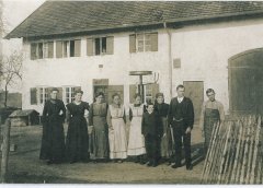 Familie Flauger Martinsried 1912